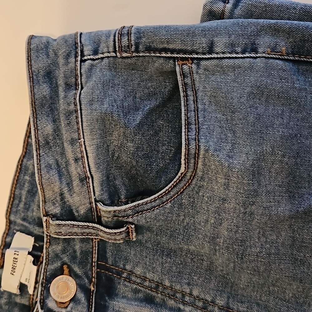 Forever 21 skinny Jean size 30 women jeans boyfriend blue jeans streetwear retro - Picture 9 of 16